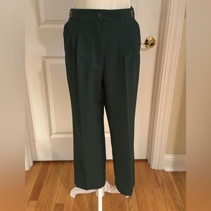 Elegant Green Women's Pants